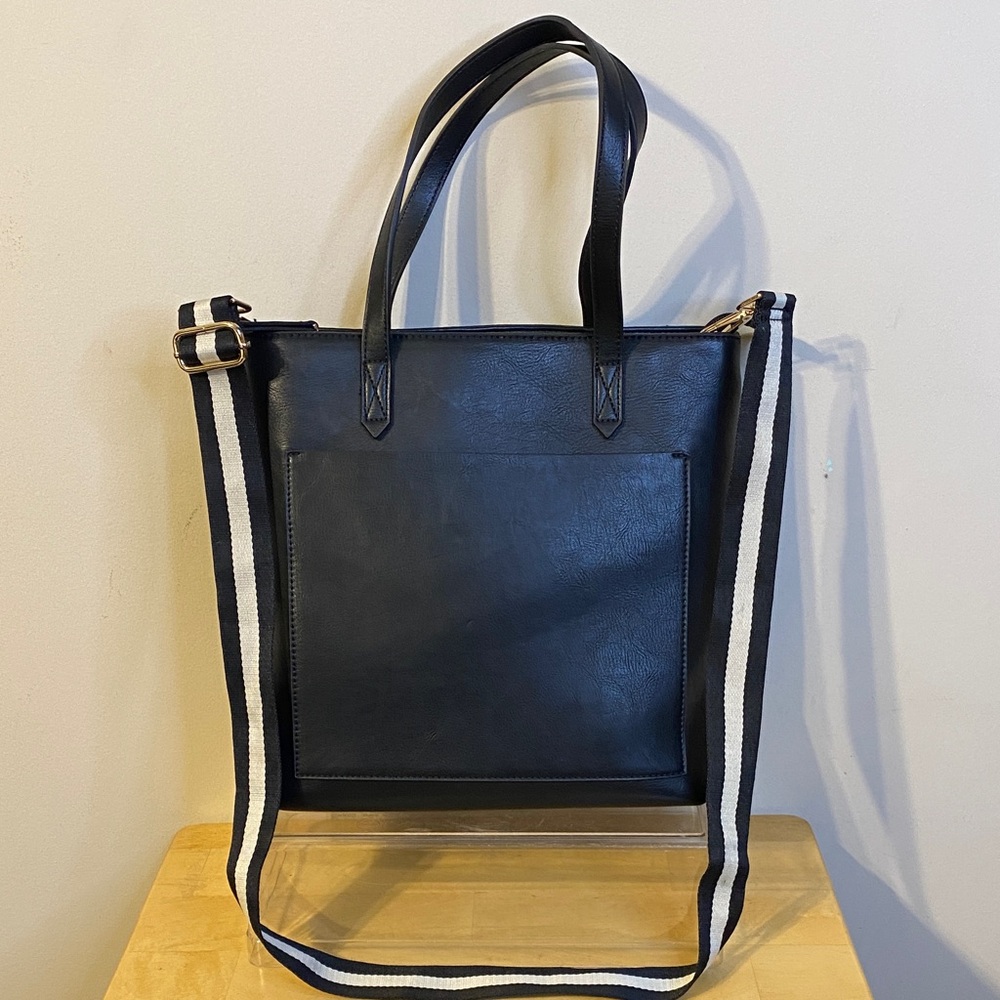 Elegant Black Tote Bag Shoulder Handbag
